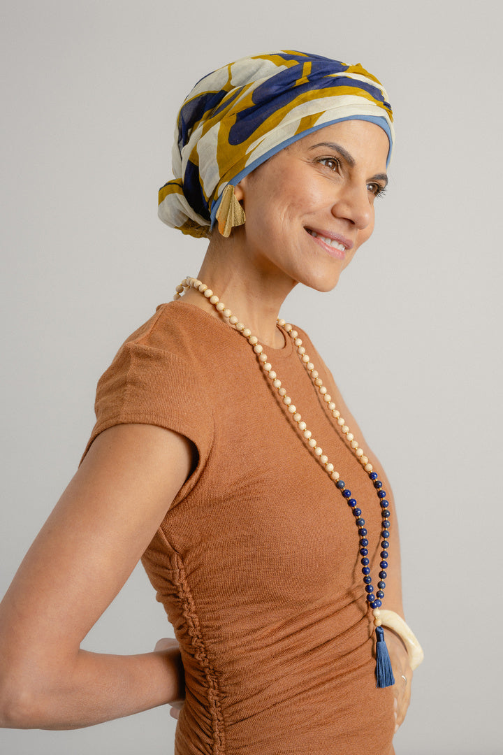 Capri - Turban léger en bambou et coton, doux & chic