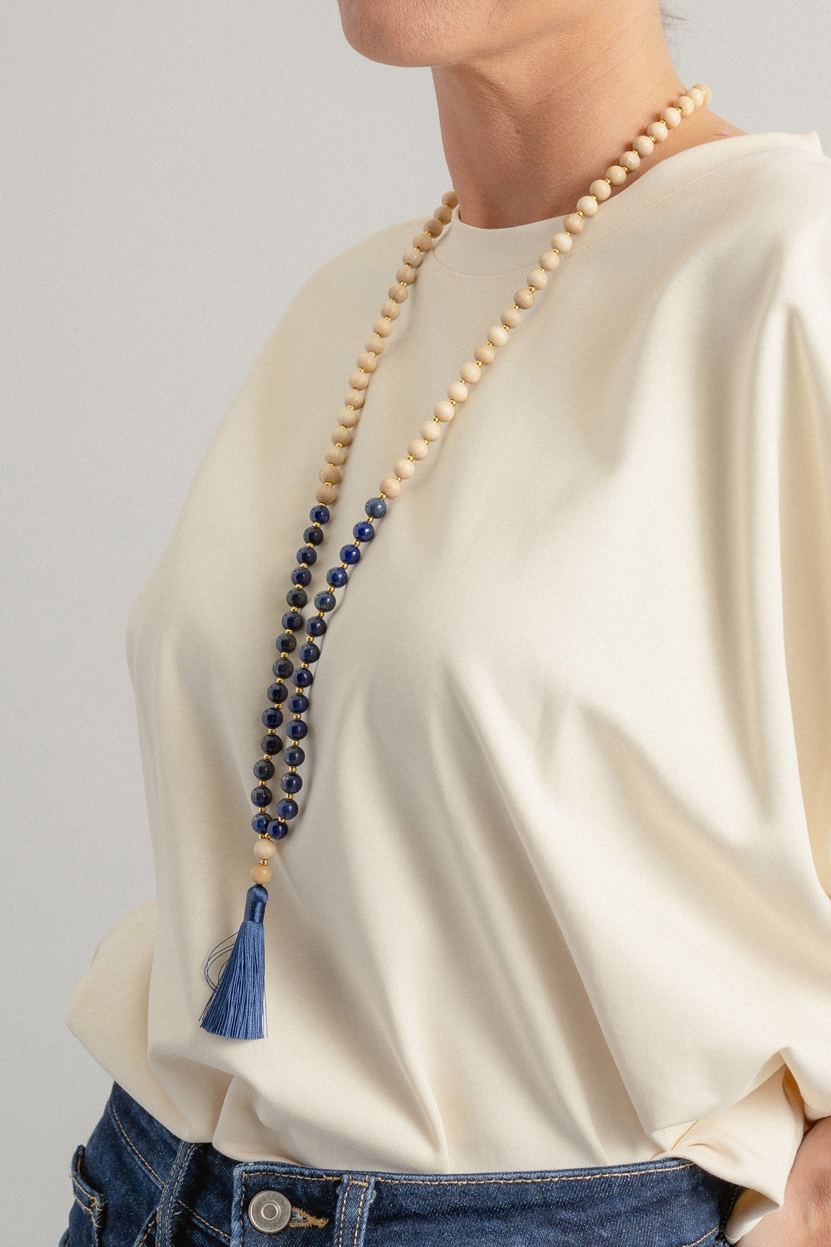 Mala by Nasoha - Bijoux spirituels & élégants pour se relier à soi - Lapis Lazuli