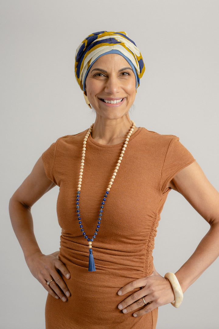 Capri - Turban léger en bambou et coton, doux & chic