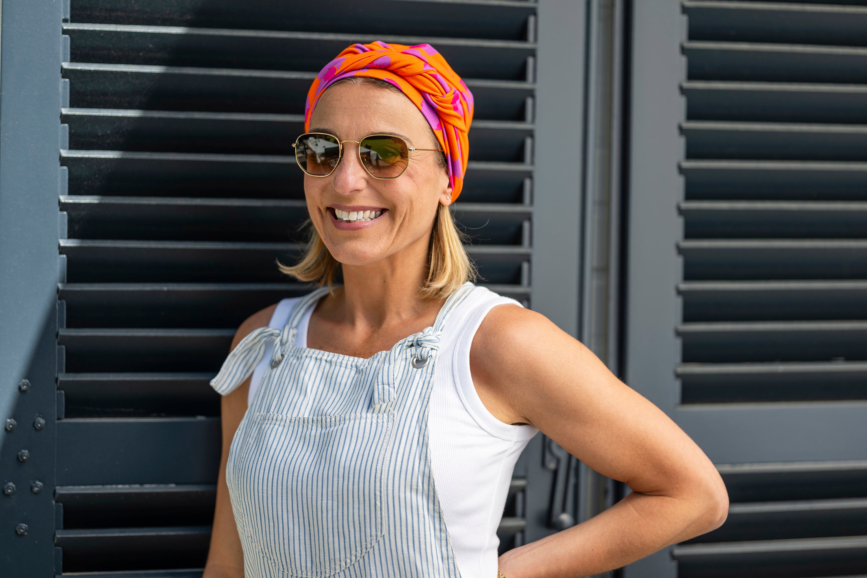 Twist - Turban femme chic à nouer de deux façons - iconic bella