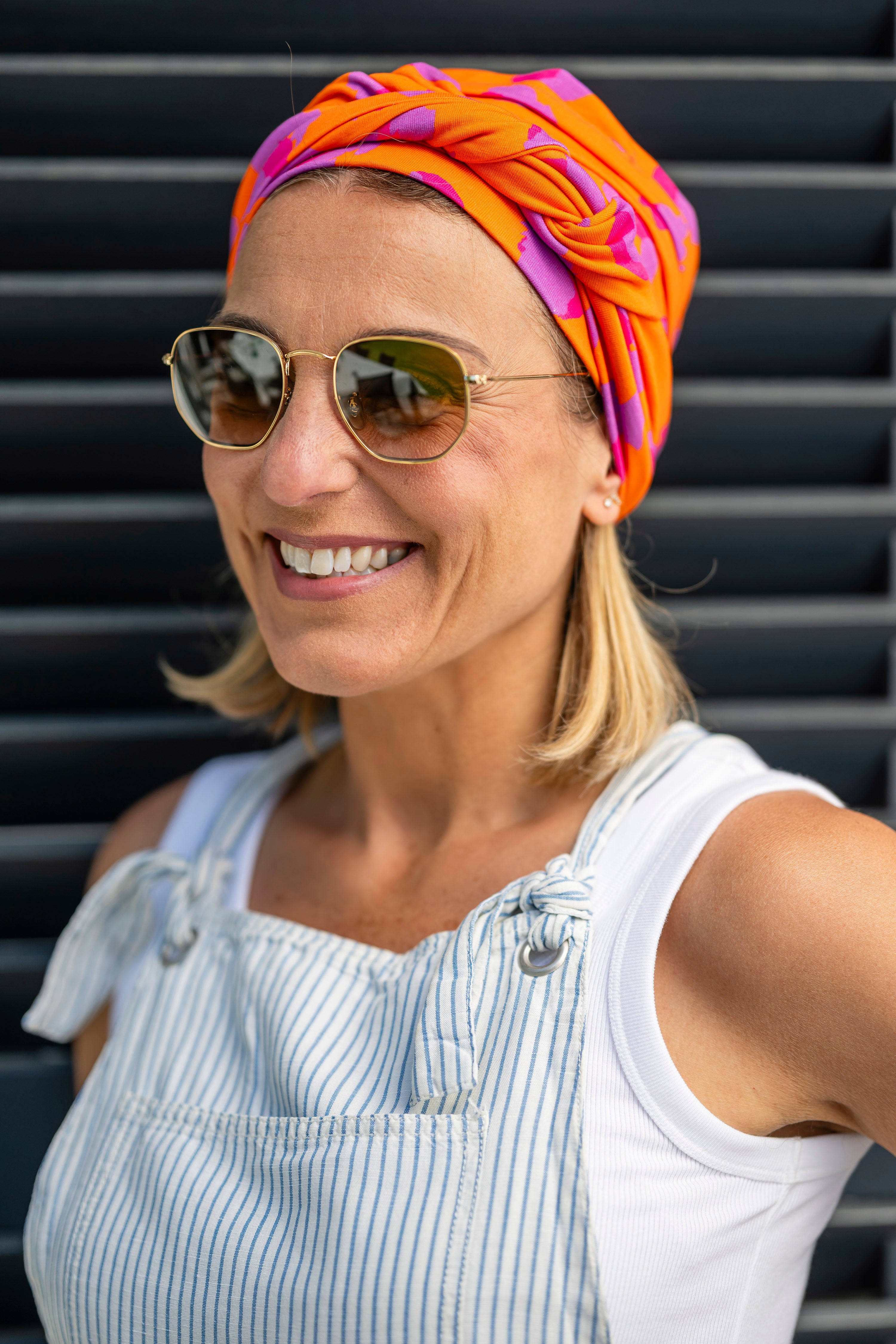 Twist - Turban femme chic à nouer de deux façons - iconic bella