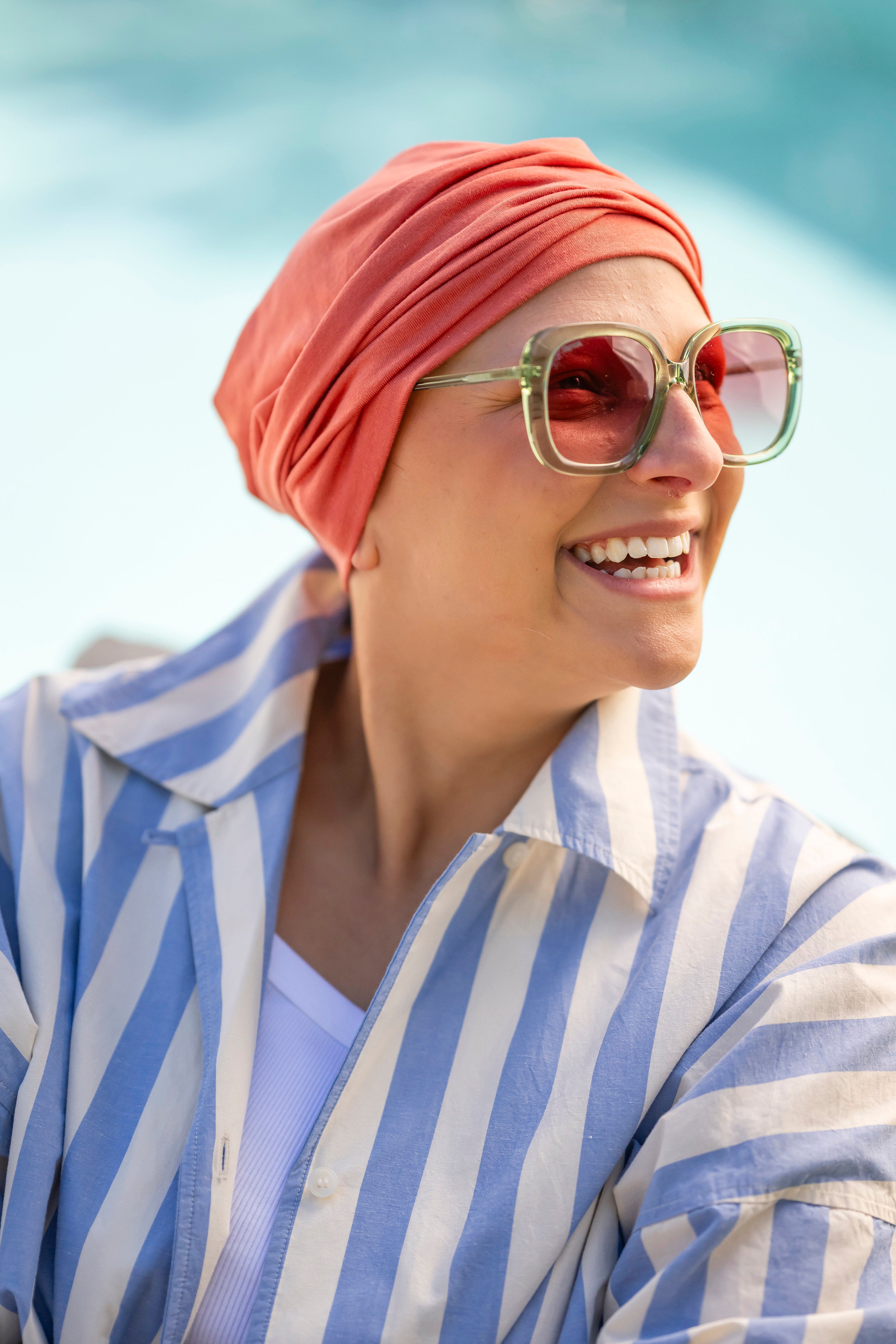 Cocoon – Bonnet plissé en jersey de bambou ultra confortable