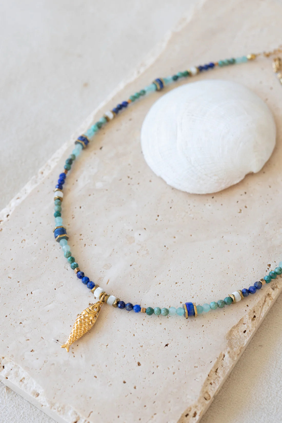 Le Collier Lagune Lapis-lazuli by So by So Jewels