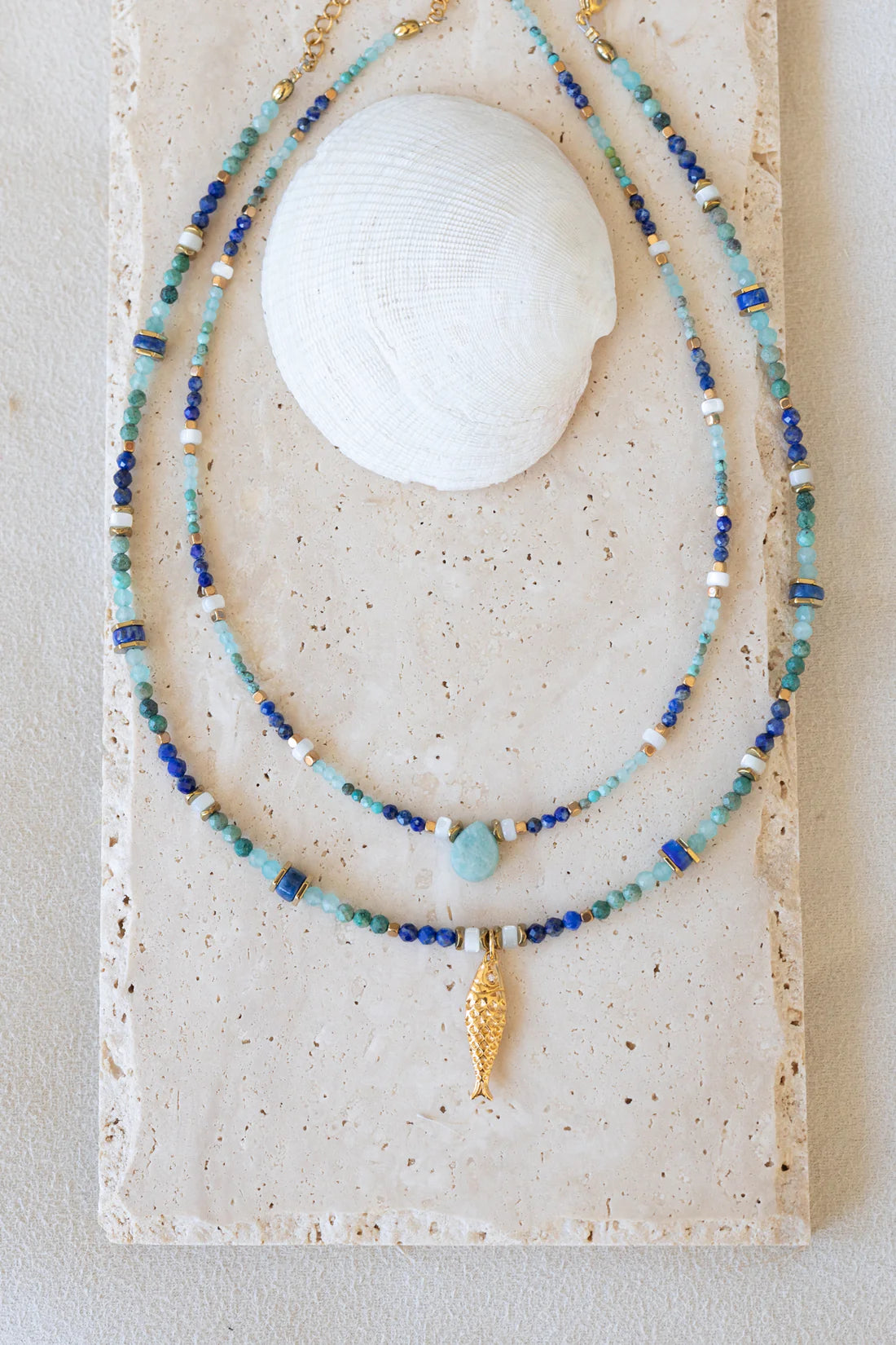 Le Collier Lagune Lapis-lazuli by So by So Jewels