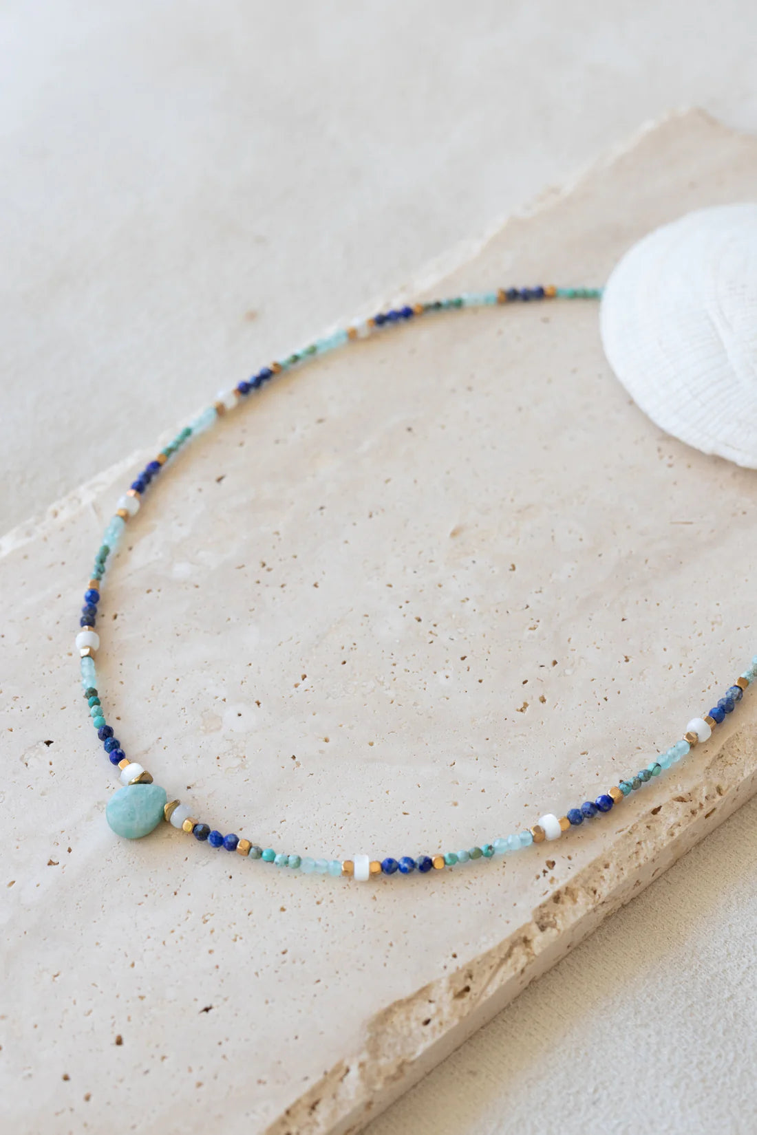 Le Collier Blue Lapis-lazuli by So by So Jewels