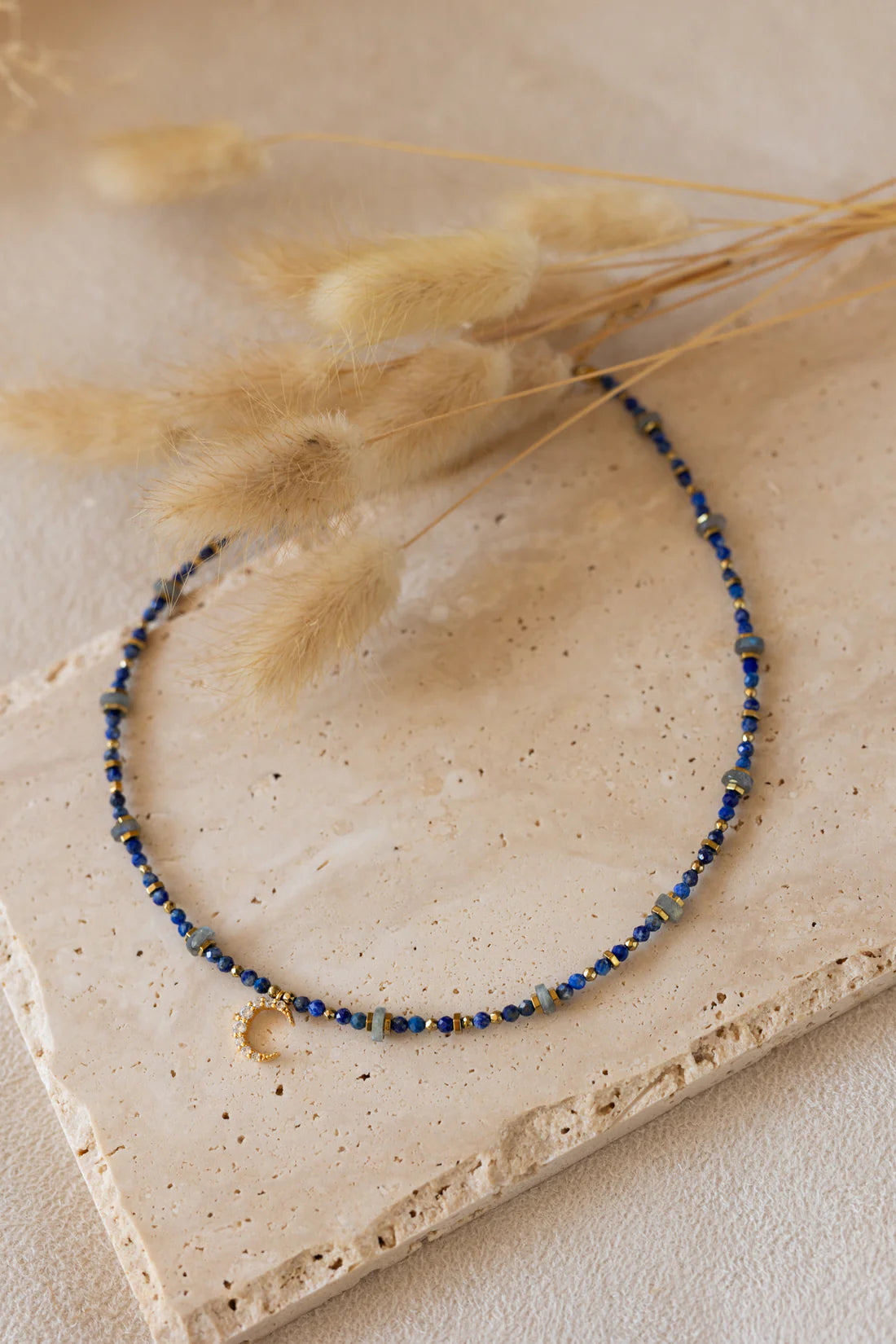 Le Collier Luna Lapis-lazuli by So by So Jewels