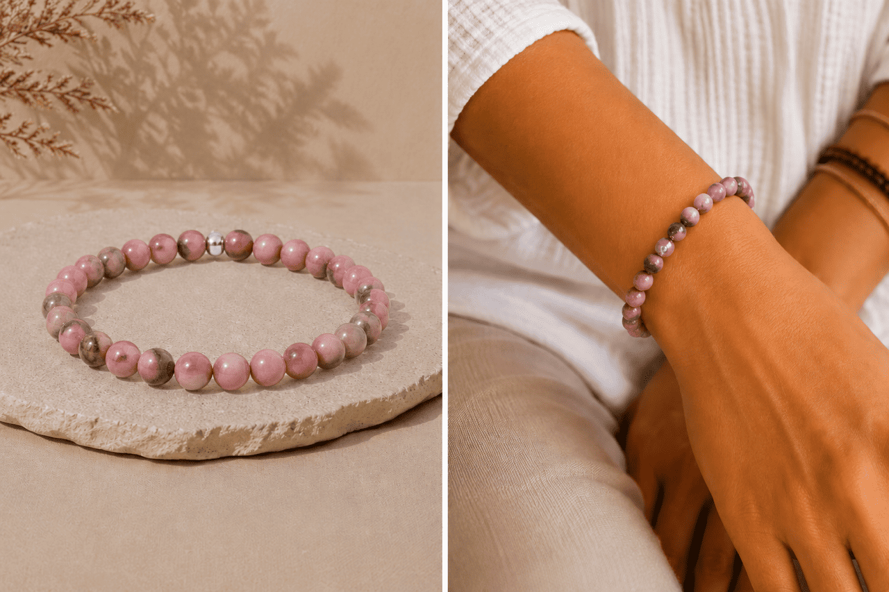 Bracelet by Nasoha - Thulite "Réservoir énergétique"