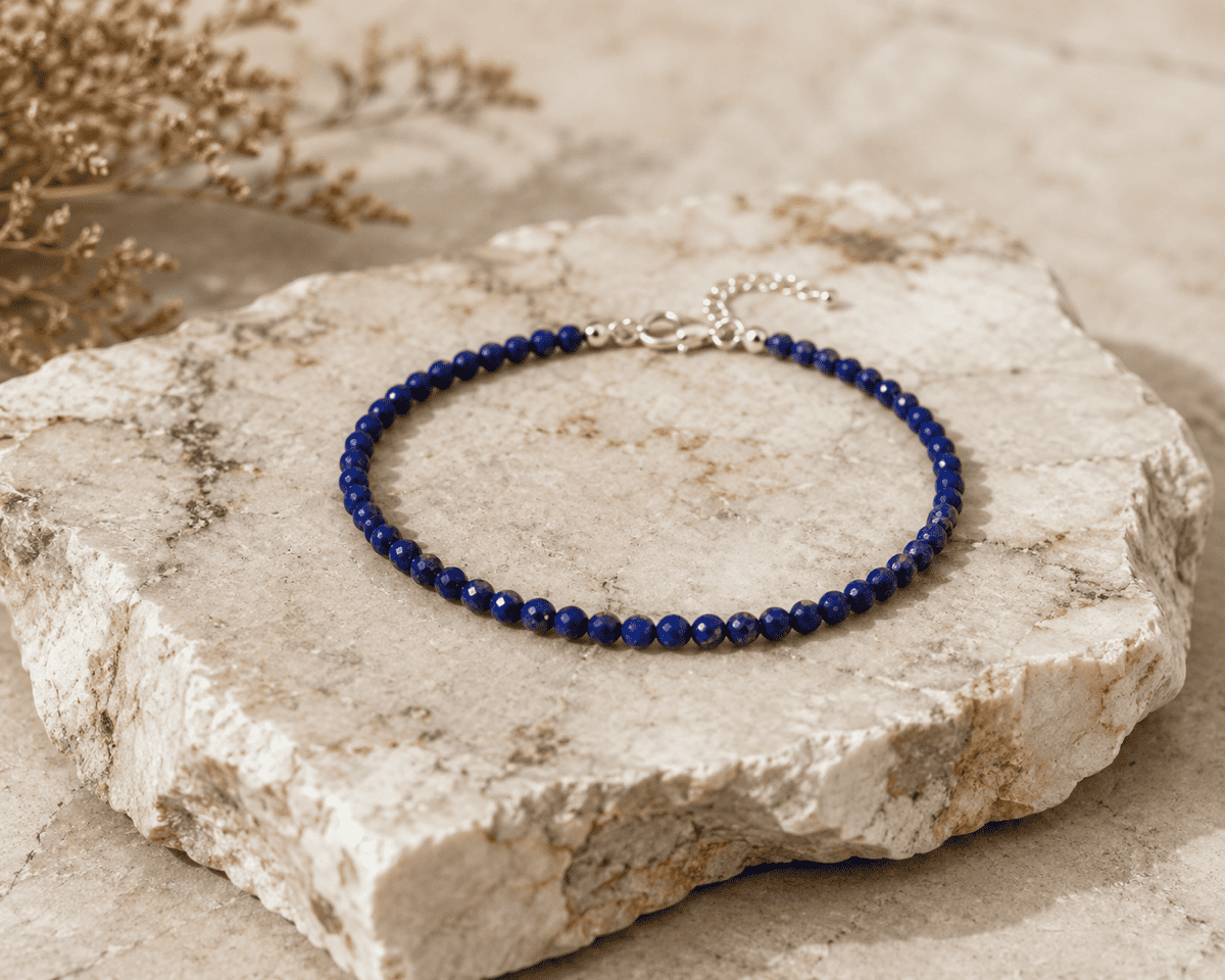 Bracelet en pierres fines by Nasoha - Lapis Lazuli