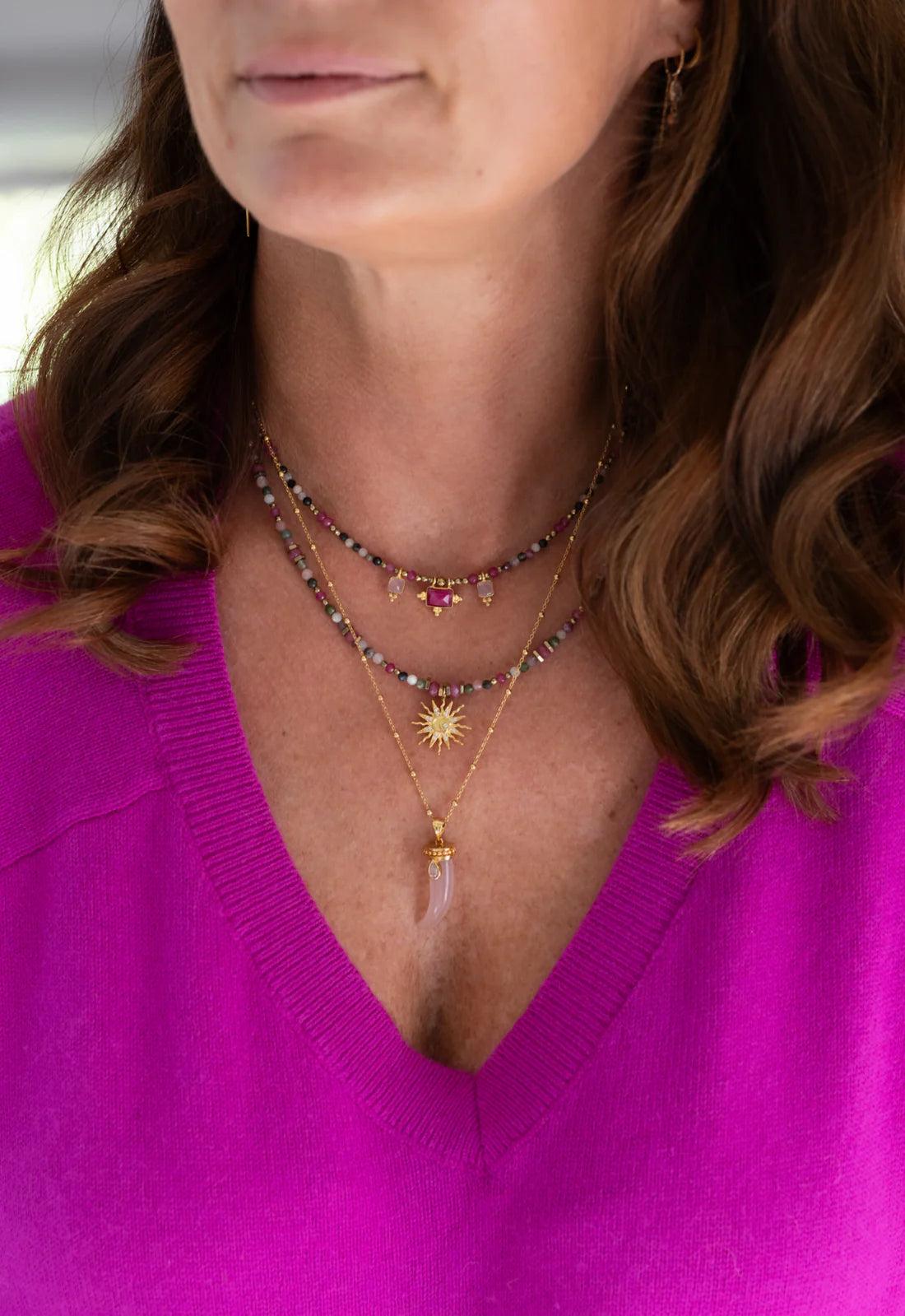 Le Collier Solane Tourmaline by So by So Jewels
